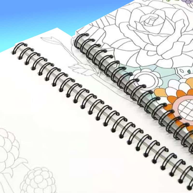 彩色鐵圈書刊