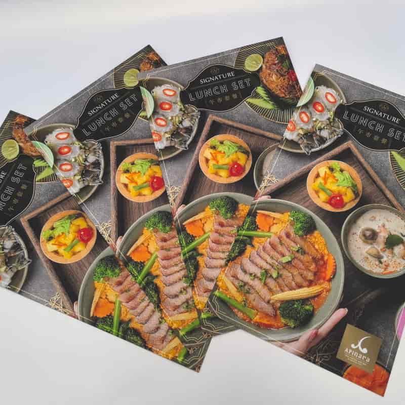數碼單張/餐牌